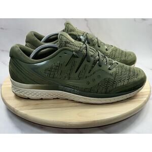 Saucony Guide ISO 2 Mens Size 12 Green Athletic Running Shoes Sneakers S20464-41